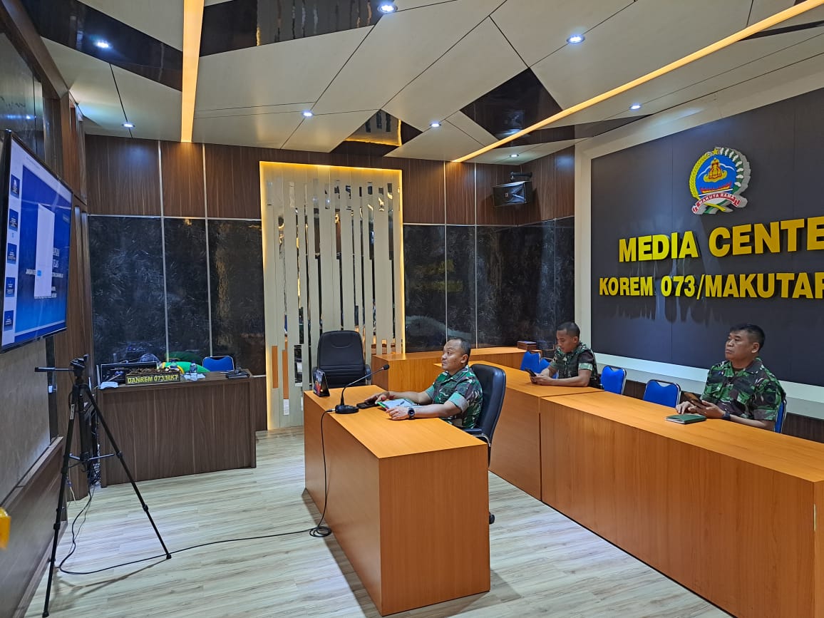 Kepala Staf Korem 073/Makutarama Ikuti Pelatihan Kehumasan dan Jurnalistik Unsur Pimpinan TNI AD 